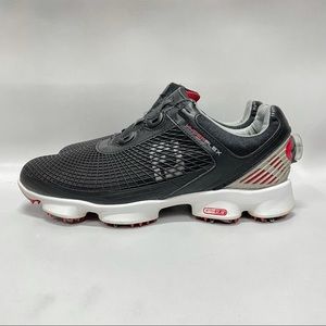 FootJoy Hyperflex 2.0 BOA Soft Spike Golf Black Red Shoes 51078 Men's 10.5 M